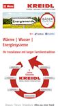 Mobile Screenshot of kreidl.at